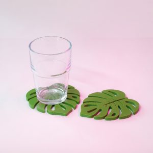 Monstera Leaf Coaster